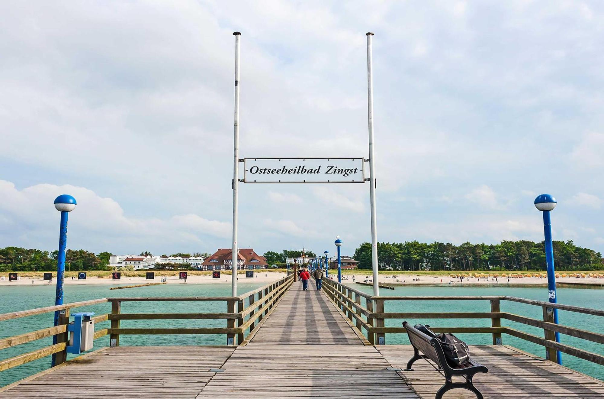 Seehund an der Seebrücke Zingst Exterior foto